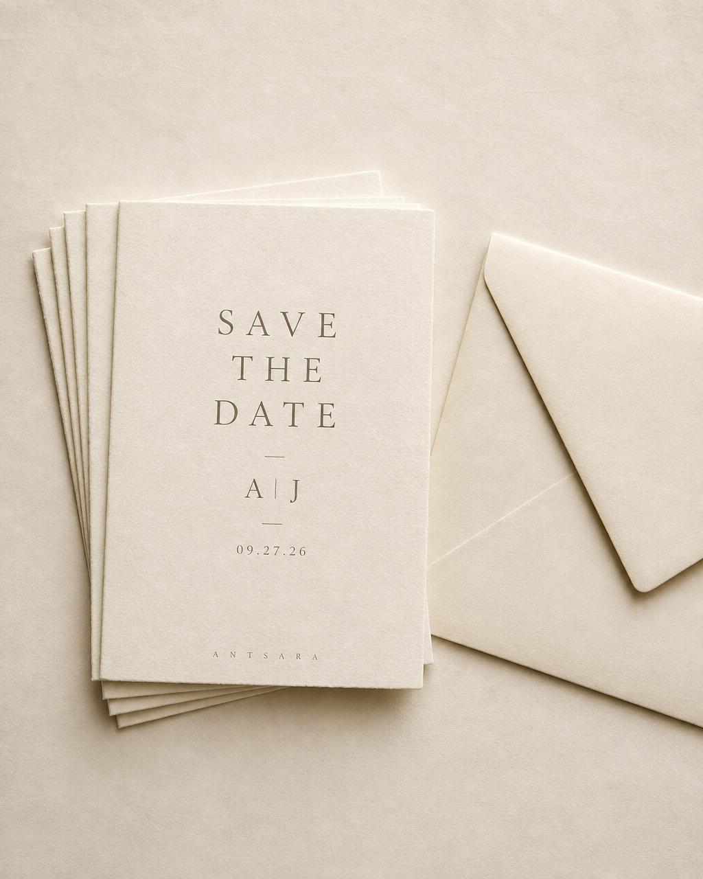 Save the Date Cards — Parchment